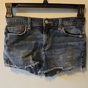 Joe's Jeans Distressed Denim Cut Off Shorts Sz 26